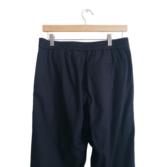 COS Cotton Blend Trousers Navy Size US 10 - Picture 5 of 9